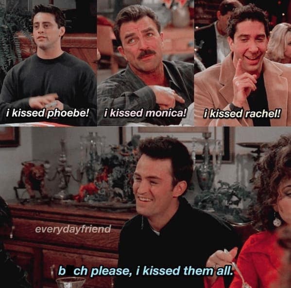Friends memes, funny friends moments, chandler memes, Memes about Friends TV show