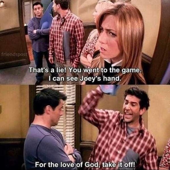 Friends memes, funny friends moments, chandler memes, Memes about Friends TV show