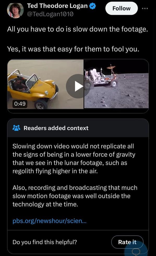 Slowing down video would not replicate all the signs of being in a lower force of gravity that we see in the lunar footage, such as regolith flying higher in the air. Also, recording and broadcasting that much slow motion footage was well outside the technology at the time.