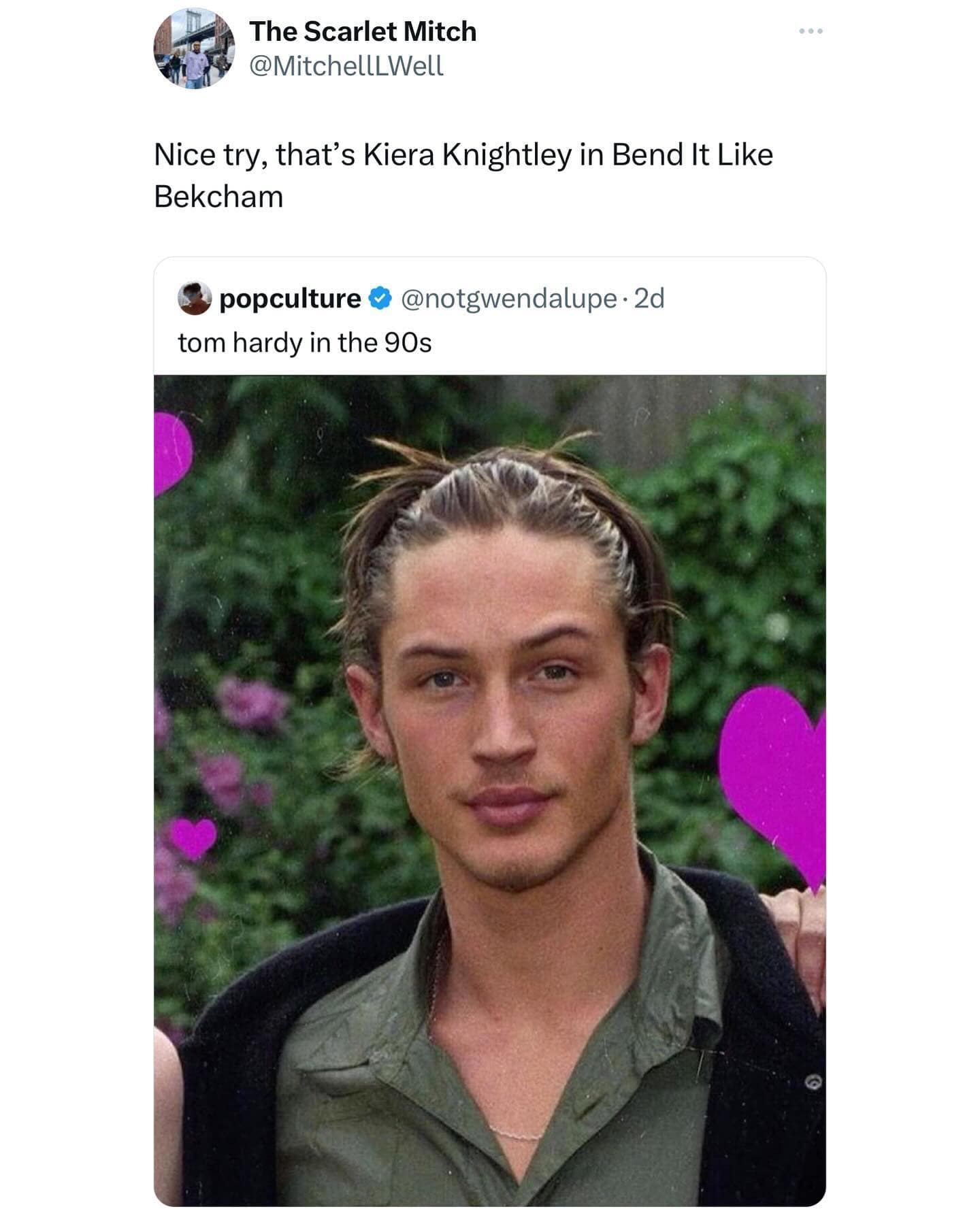 Nice try, that's Kiera Knightley in Bend It Like Bekcham