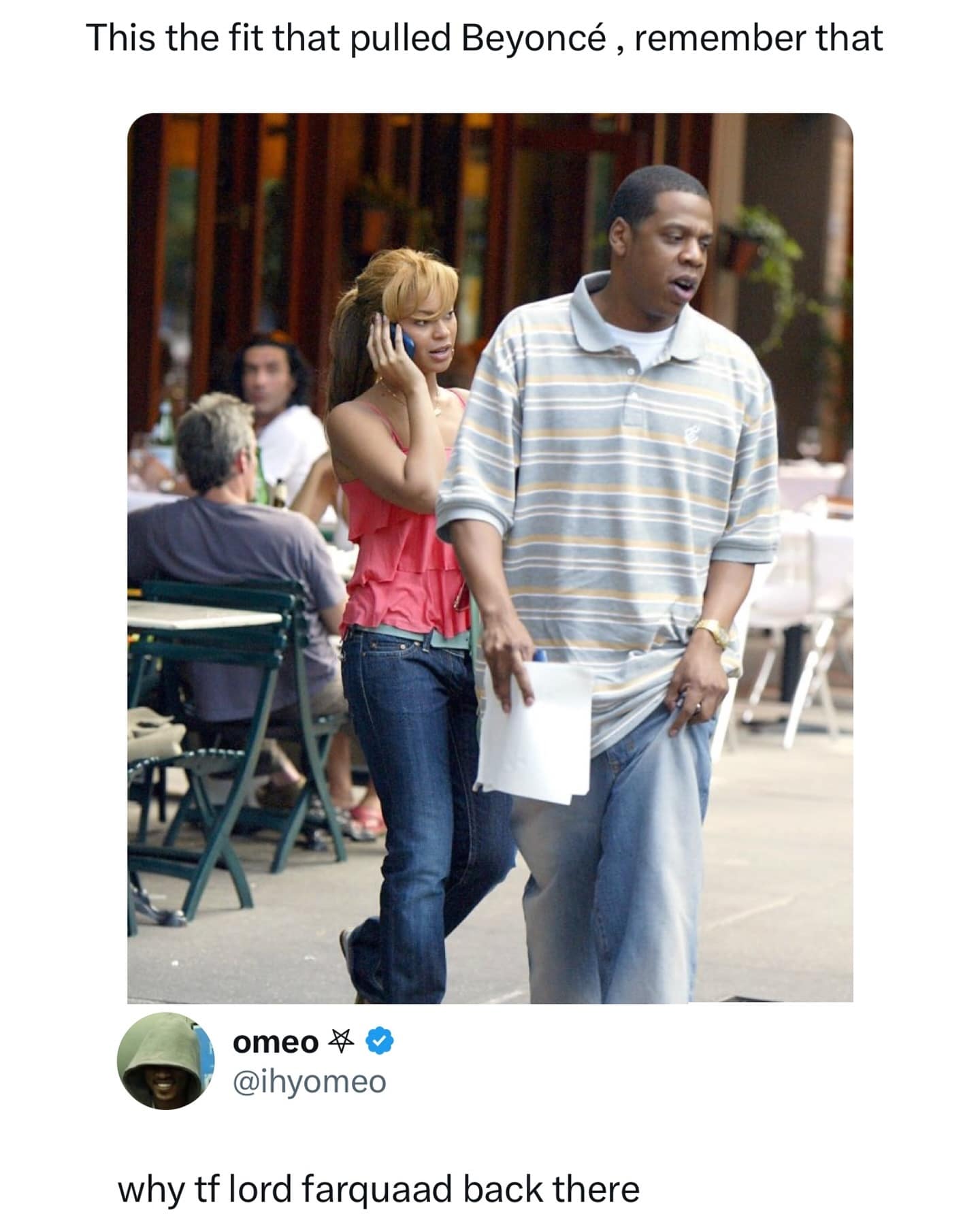 This the fit that pulled Beyoncé, remember that