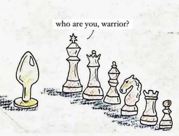 who are you, warrior?