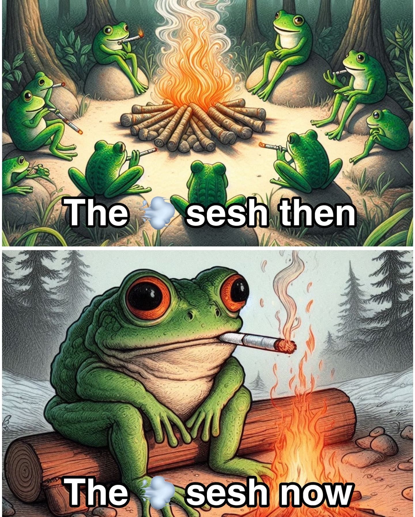 The The sesh then sesh now