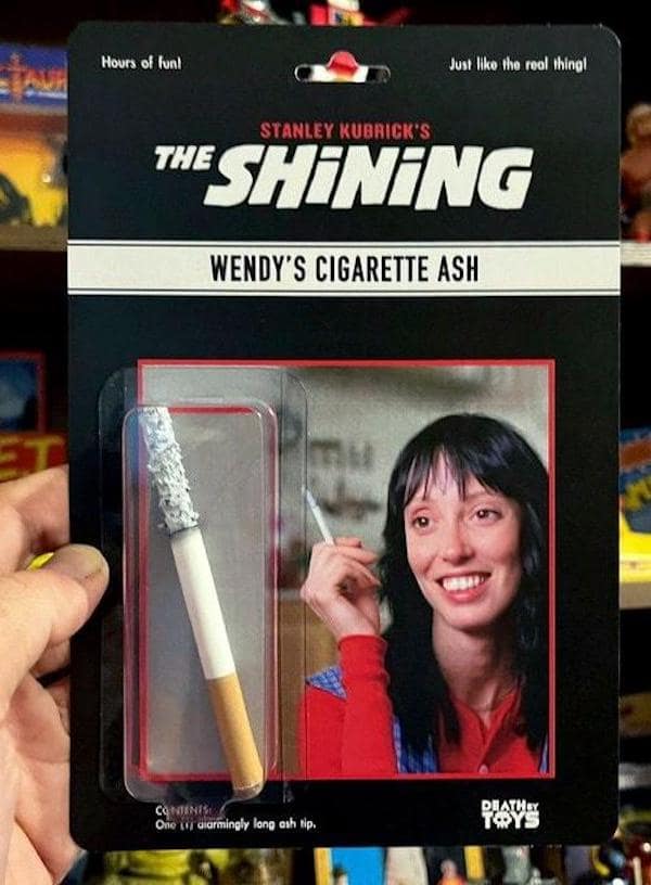 THE SHINING WENDY'S CIGARETTE ASH