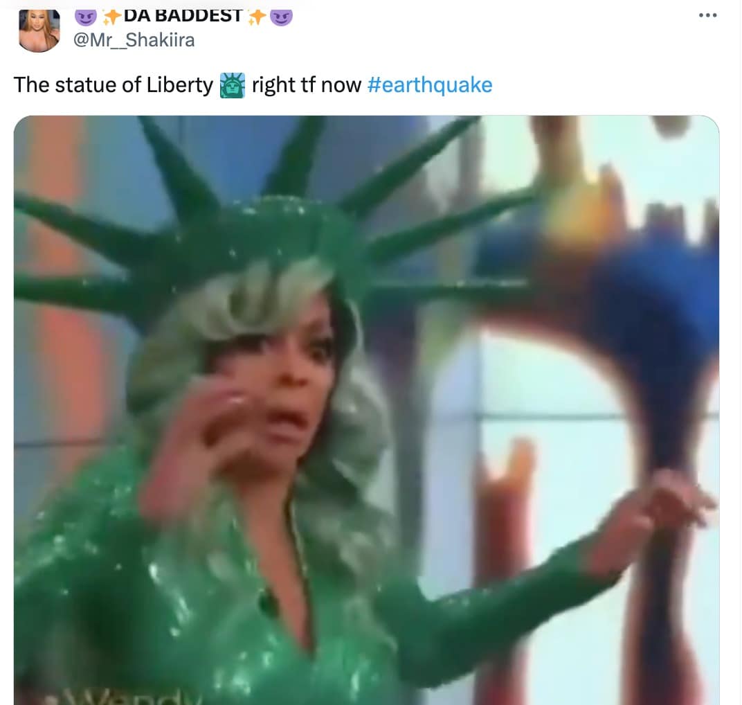 new york earthquake memes, NYC earthquake memes, new york earthquake reactions, Funny New York earthquake reactions, NYC earthquake humor