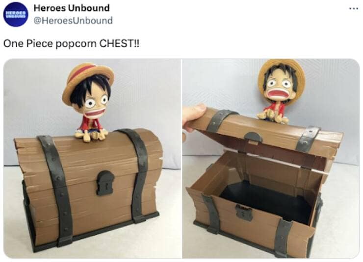 movie theater popcorn, movie promotion, collectible popcorn buckets, popcorn container, movie snack bucket, limited edition popcorn buckets