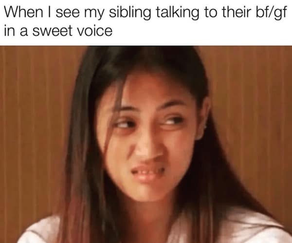 sibling memes, Funny Family Memes, Brother Sister Memes, Childhood Memories Memes, Sibling Humor, Family Shenanigans, Growing Up Memes