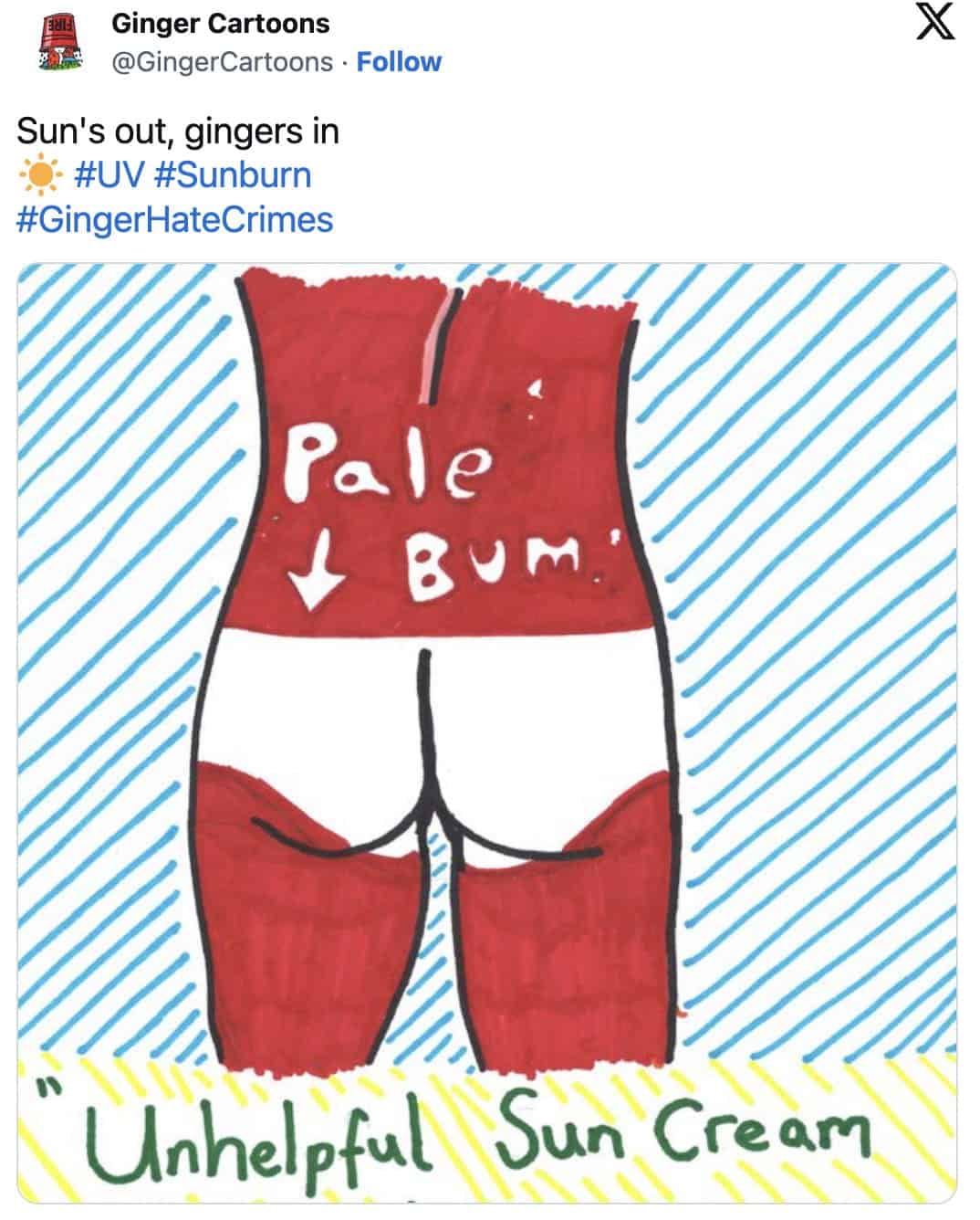 Sun's out, gingers in