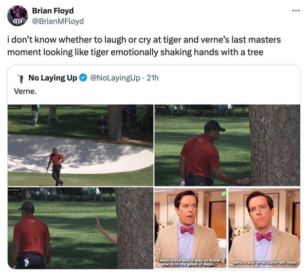 tiger woods memes, Tiger woods tree memes, Tiger woods handshake memes