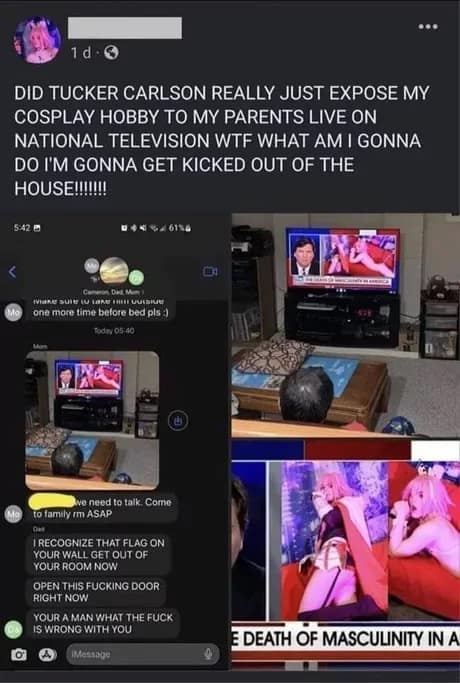 tucker carlson memes, tucker carlson jokes, political satire memes, Fox News humor, controversial figure jokes, Tucker Carlson gags, Tucker Carlson mockery