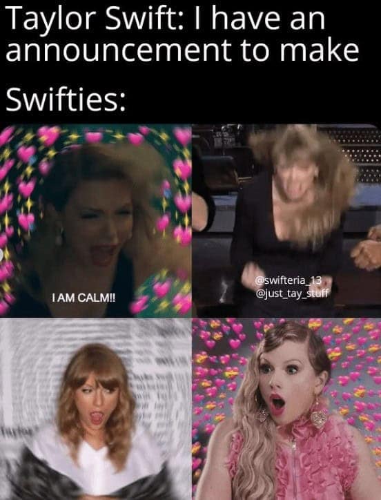 taylor swift memes, swiftie memes
