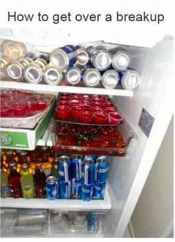 breakup memes. How to get over a breakup
