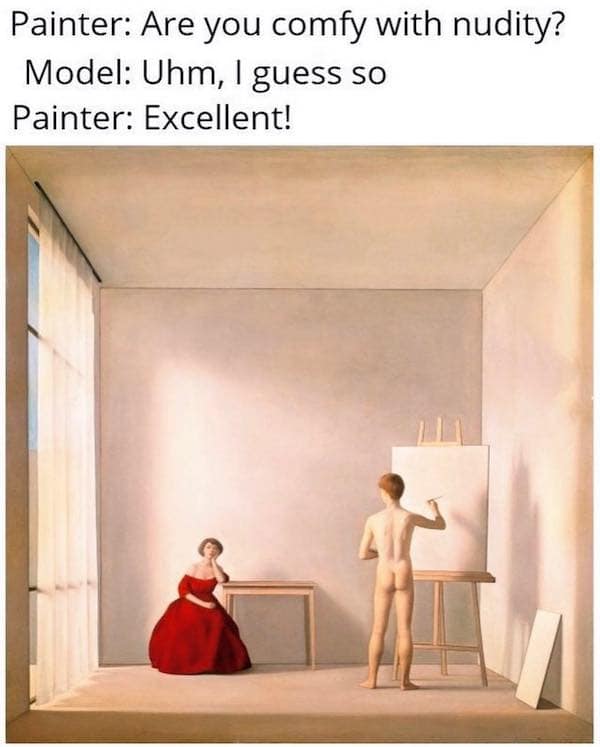 Reimagined Masterpieces with Modern Humor, Funny Art History, Relatable Renaissance Art, Hilarious Museum Makeovers