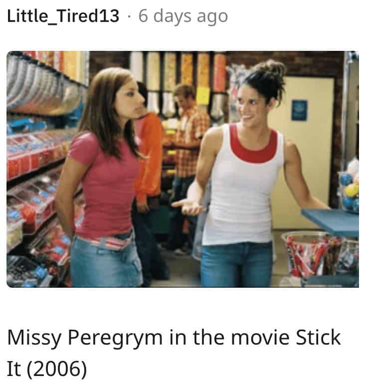 Missy Peregrym in the movie Stick It (2006)