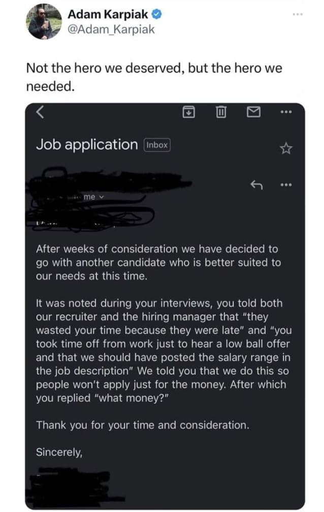 Not the hero we deserved, but the hero we needed.