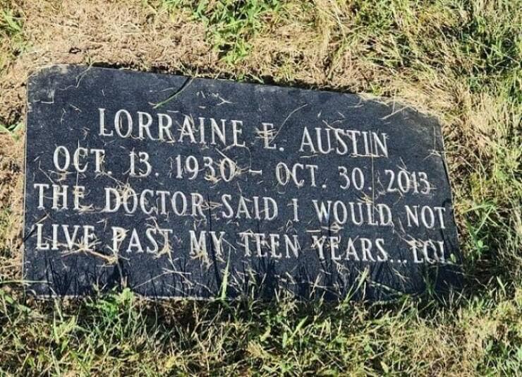 Hilarious tombstones, humorous headstones, funny cemetery inscriptions, Comic tomb etchings, witty headstone sayings, laughter-inducing epitaphs