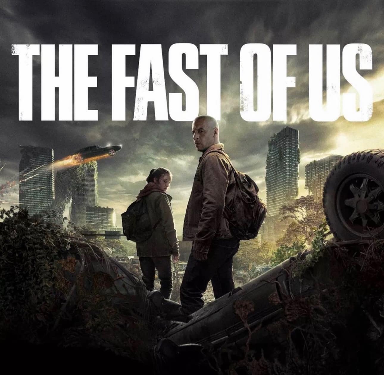 funny pics. The fast of us vin diesel