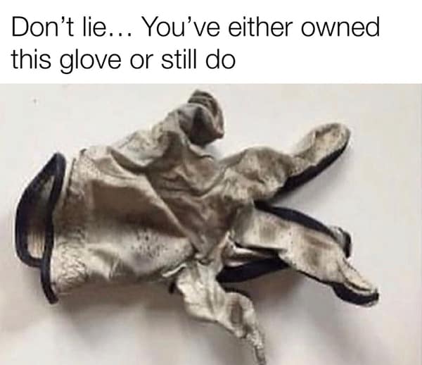 golf memes. Don't lie... You've either owned this glove or still do