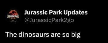 jurassic park updates