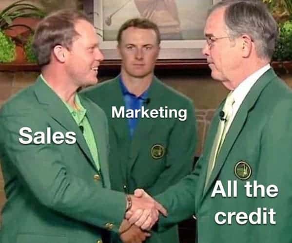 marketing memes. Marketing Sales All the credit