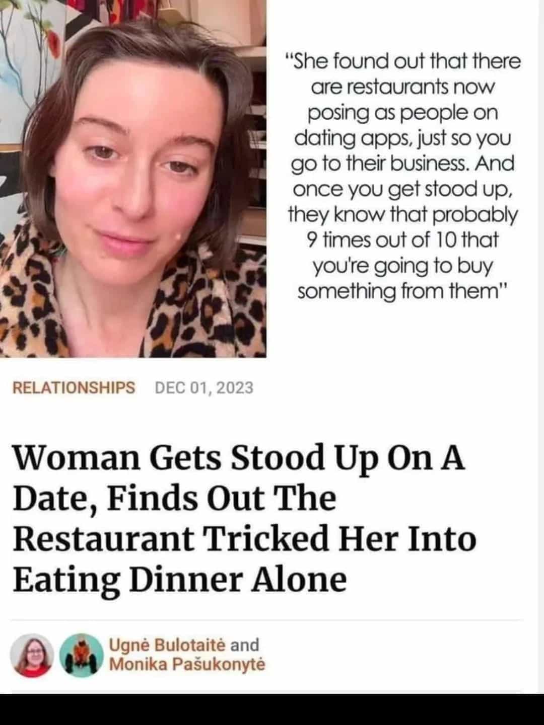 men being chaotic.
