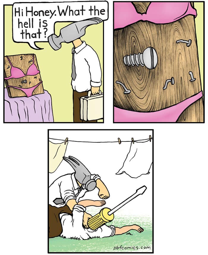 PBFcomics, funny webcomics, hilarious comics, internet humor, comic strips, humorous illustrations, web comic jokes