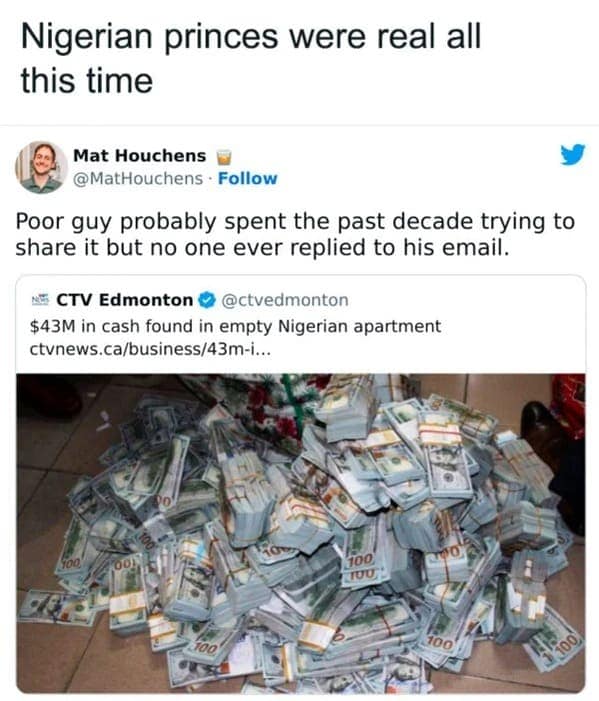 Nigerian princes were real all this time