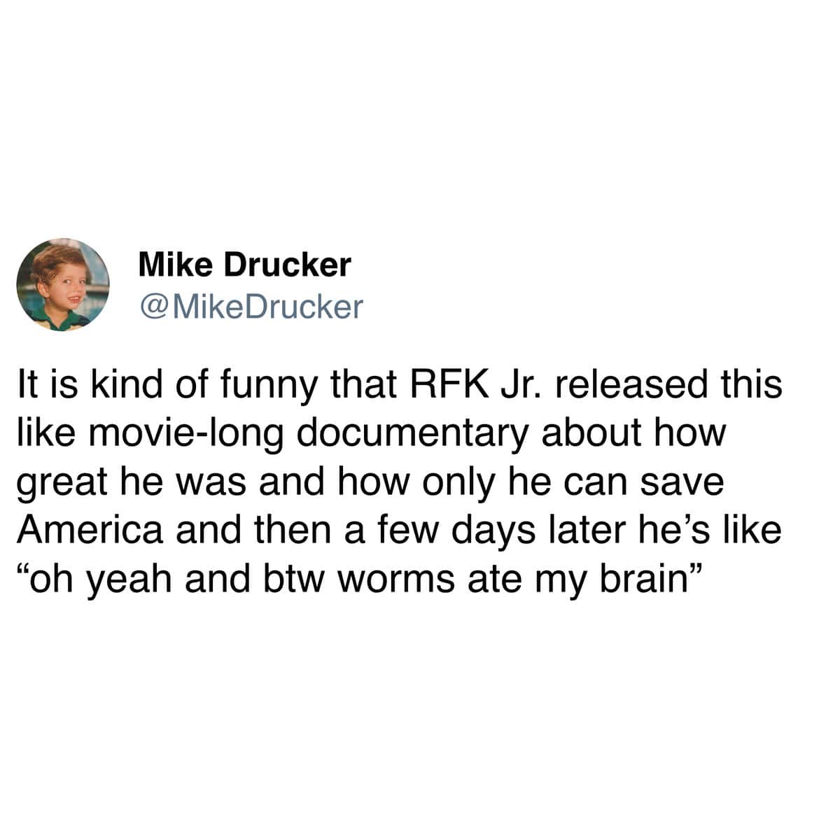 RFK jr brain worm memes, rfk jr, brain worm memes, Kennedy brain parasite jokes, RFK Jr cerebral worm humor, RFK Jr, Bobby Kennedy's son, Robert Kennedy Jr, Cerebral parasite jokes, neural parasite humor, RFK Jr brain worm tweets: Kennedy brain parasite tweets, RFK Jr cerebral worm posts