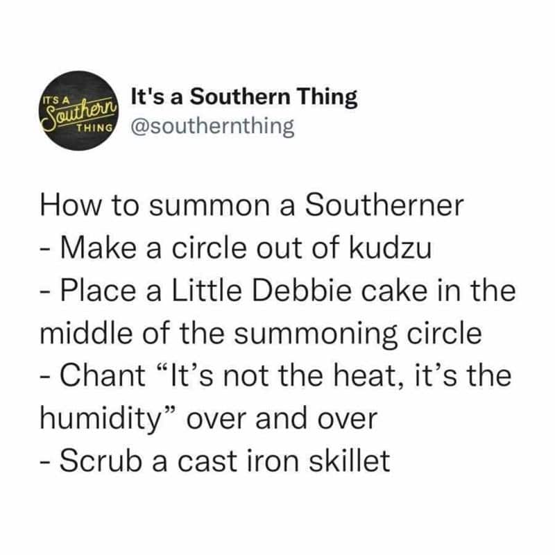 Southern memes, Funny Southern humor, redneck humor, country humor, Sweet tea memes, Southern food memes, comfort food memes,