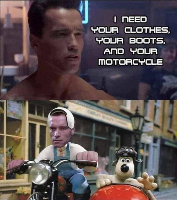 Terminator memes, Terminator Jokes, Arnold Schwarzenegger Memes ,Funny Terminator References