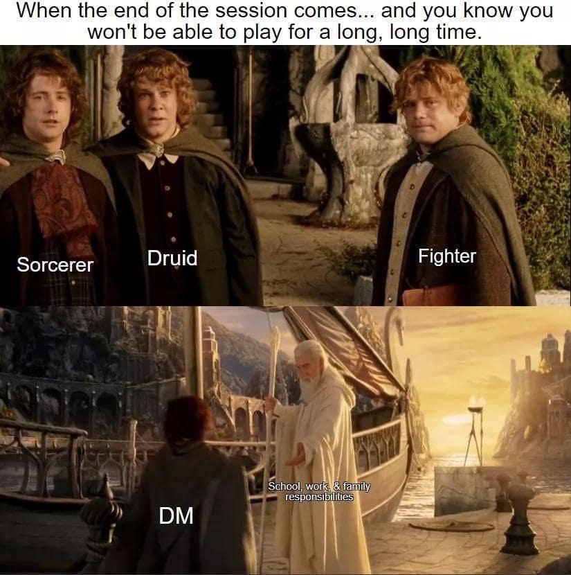 RPG memes, tabletop memes, gaming memes, D&D memes, Dungeon & Dragons memes, DnD jokes