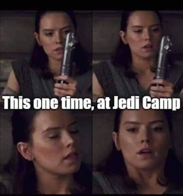 American Pie memes. This one time, at Jedi Camp