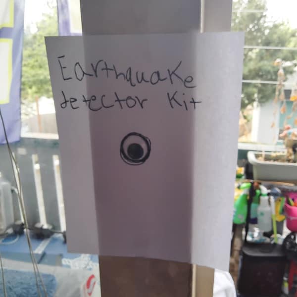 Earthquake detector Kit