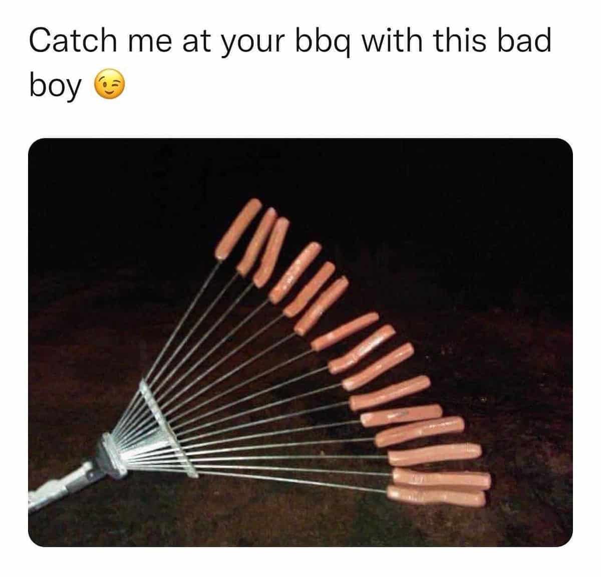 cursed food items. Catch me at your bbq with this bad boy