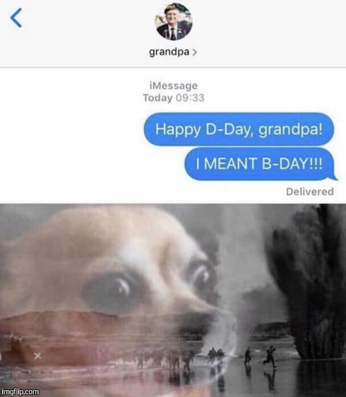 World War II memes, military humor, D-Day jokes, war memes, historical humor