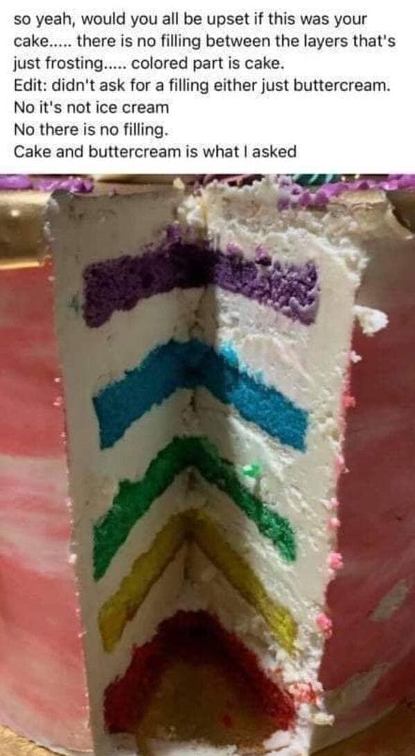 funny cakes, cake shaming