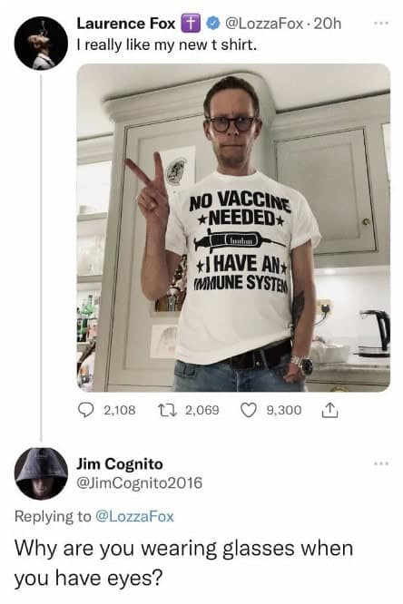 funny fails. Why are you wearing glasses when you have eyes?