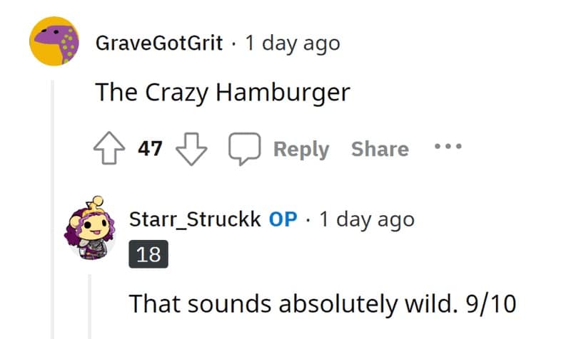 The Crazy Hamburger