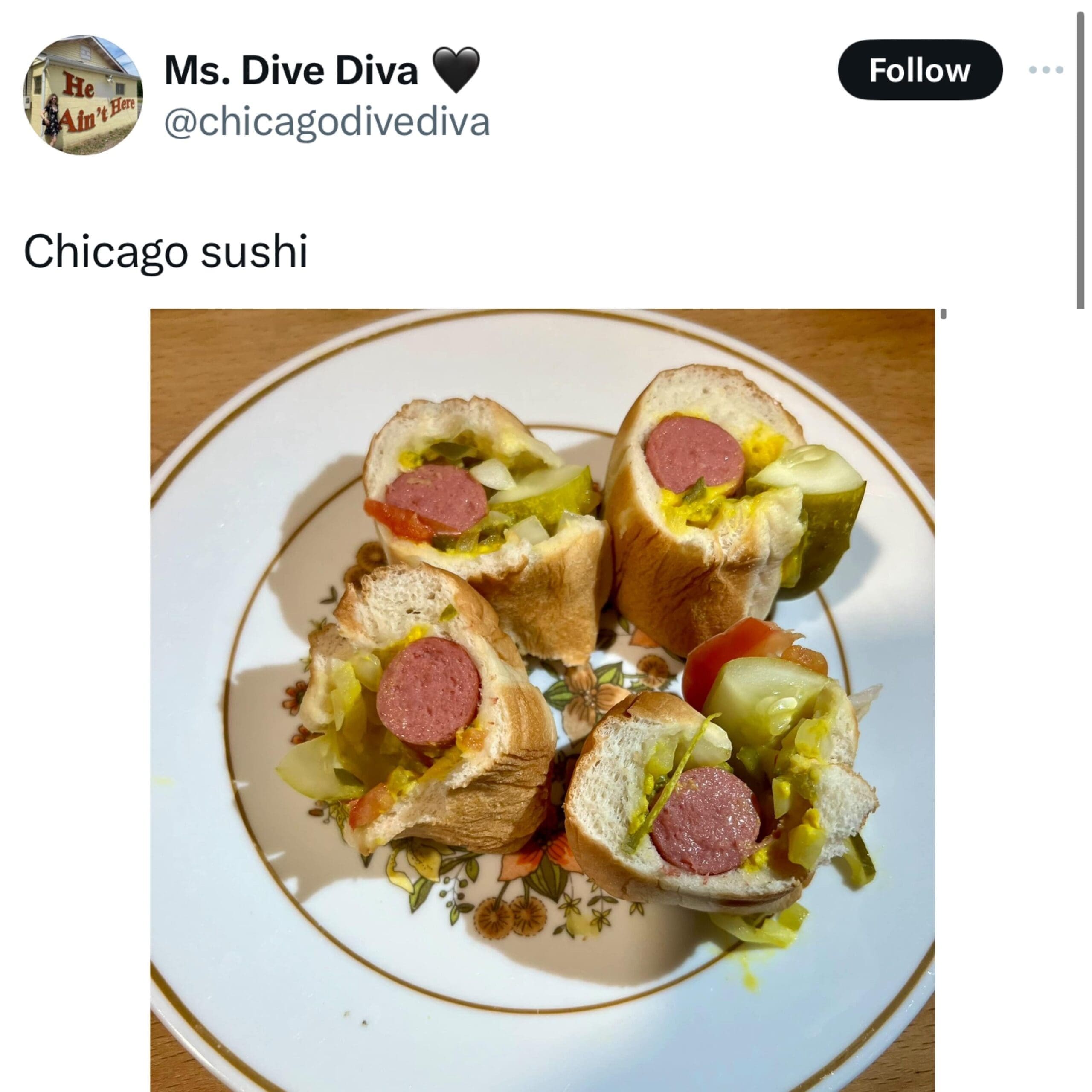 funny memes. Chicago sushi
