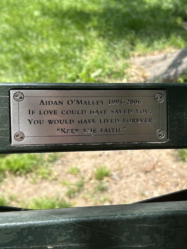 funny park bench plaques. IF LOVE COULD HAVE SAVED YOU, YOU WOULD HAVE LIVED FOREVER "KEEP THE FArTH."