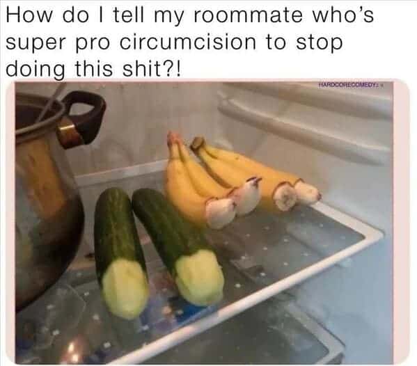 funny pics. How do I tell my roommate who's super pro circus to stop doing this shit?!