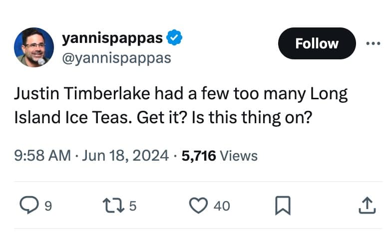 justin timberlake dui memes