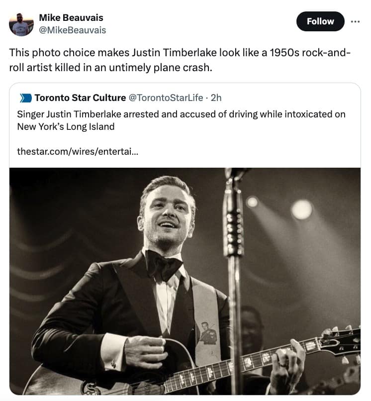 justin timberlake dui memes