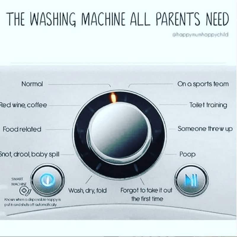 parenting memes. THE WASHING MACHINE ALL PARENTS NEED