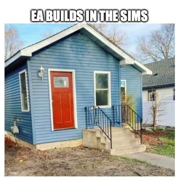 sims memes. EA BURDS IN THE SIMS