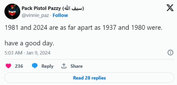 1981 and 2024 are as far apart as 1937 and 1980 were. have a good day.