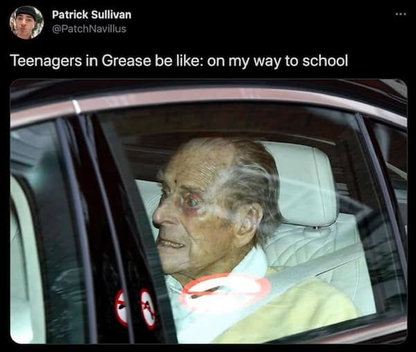 too true memes. Teenagers in Grease be like: on my way to school