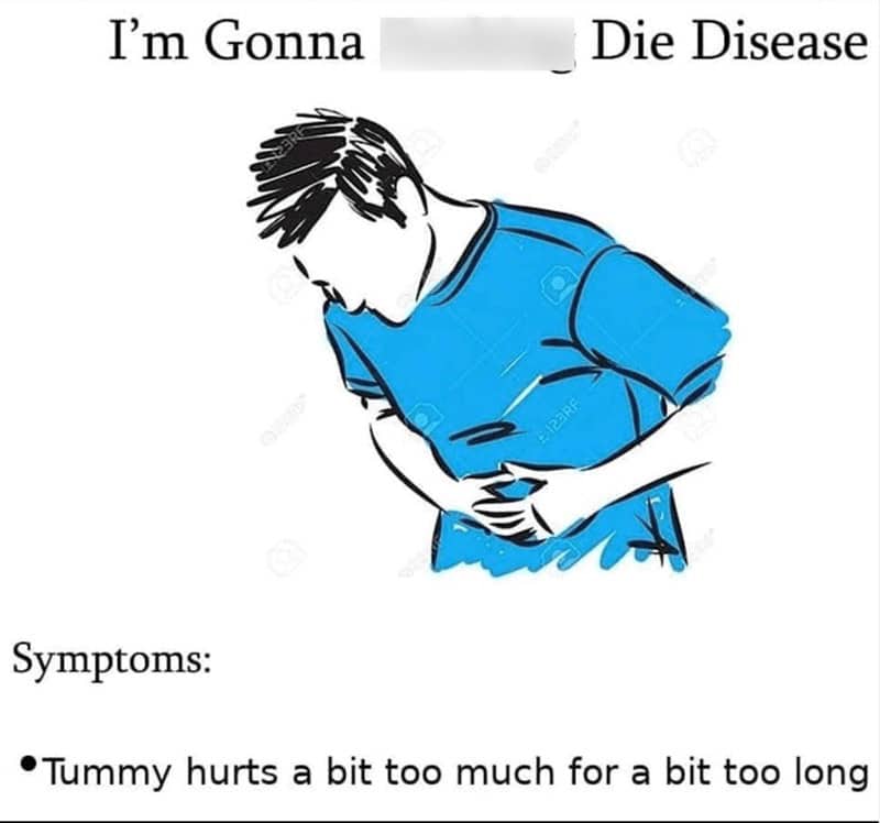 tummy ache memes, stomach pain jokes: bellyache jokes, gut-wrenching jokes