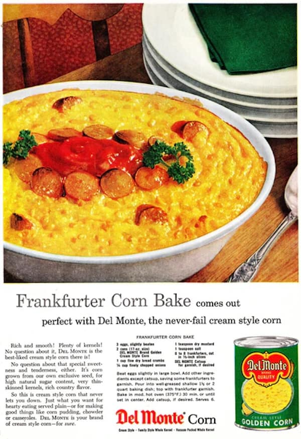 Frankfurter Corn Bake