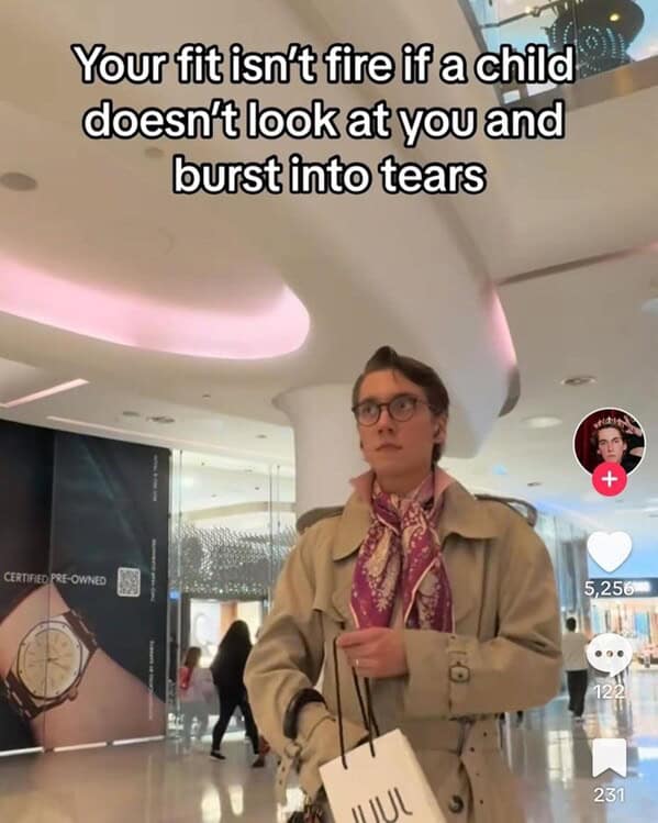 wild TikTok influencer.